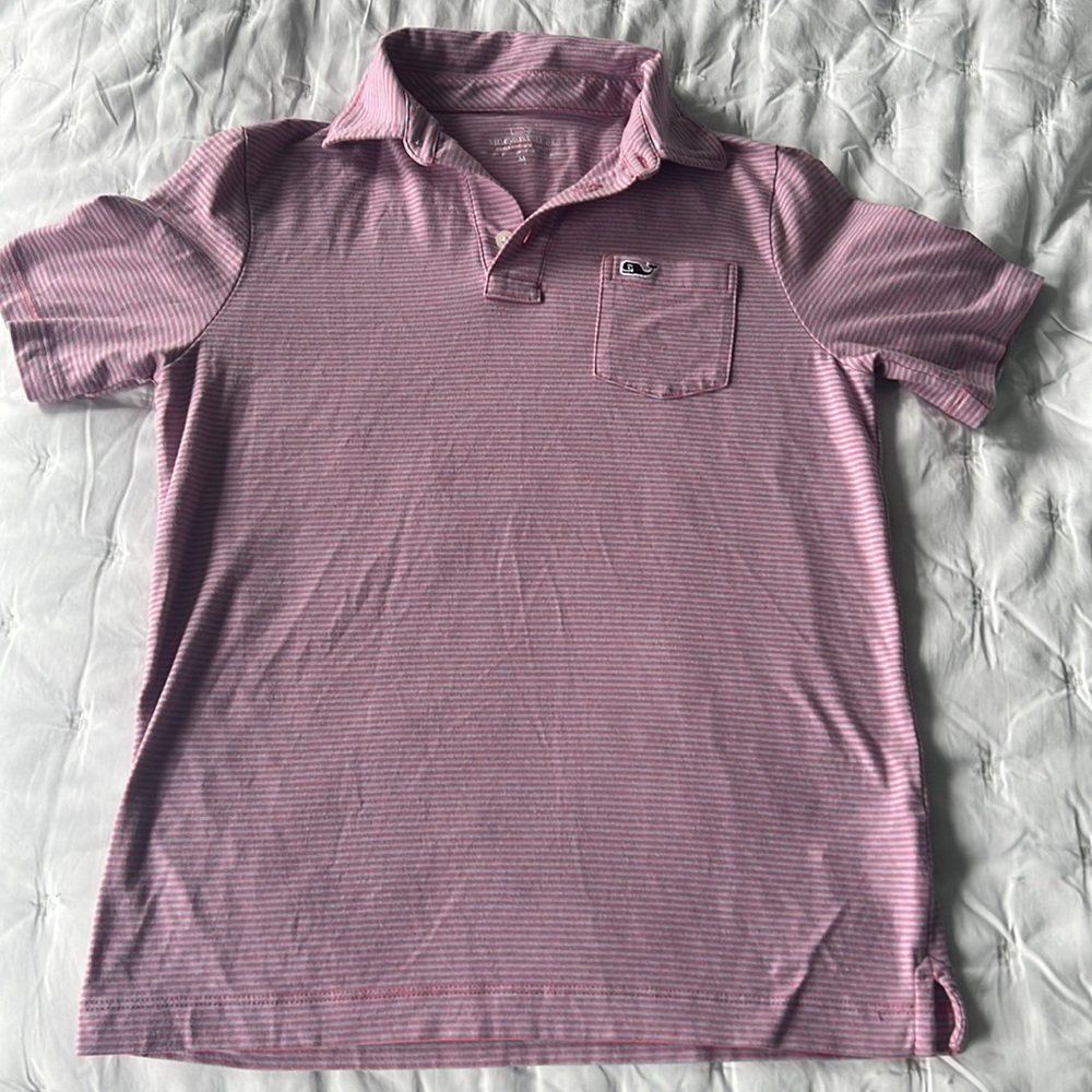 Vineyard Vines boys Edgar town polo MED